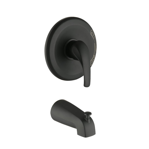 MAXWELL Shower Handle Valve Trim Kit & Metal Bathtub Spout & Reviews